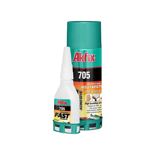 AKFİX HIZLI YAPIŞTIRICI 200ML+50GR (24)